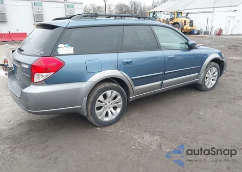 2009 Subaru Outback 2.5I Limited z USA, uszkodzony, nr VIN 4S4BP66C797336995